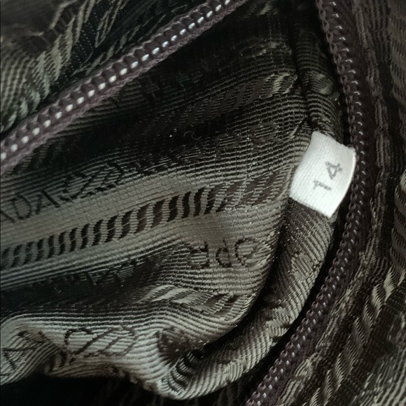 -SOLD- Prada Nylon Flower Petal Shoulder Baguette - Picture 5 of 6